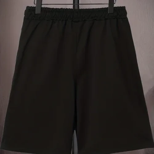 NEW YORK Casual minimalistische herenshort met groot trekkoord en losse print