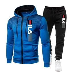 Tracsiwt Ffasiwn Newydd Ar Gyfer Dynion Hoodie Ffitrwydd Campfa Dillad Dynion Rhedeg Set Dillad chwaraeon Jogger Tracksuit Dynion Siwt Gaeaf Chwaraeon