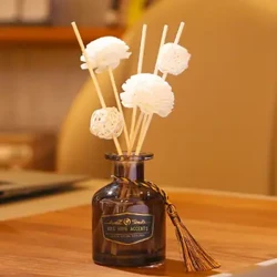 Ueleg Parfum Diffuser Air Freshener Heemdekoratioun Aromatherapie Blummen Kënschtlech Blummen Parfum Diffuser Aromatherapie Rattan