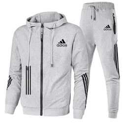 2024 Bagong Brand Print Tracksuit Men 2 Piece Set Hoodie at Pantalon Casual Sportswear Gym Clothing Jogging Men's Suit Black Red