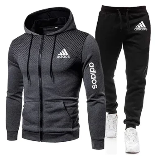 Yeni Stil Moda Erkekler Hoodie Spor Salonu Giyim Erkekler Koşu Seti Spor Jogging Yapan Erkek Birçok Takım Elbise Spor