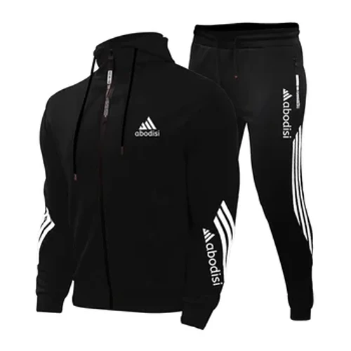 2023 Izingubo Ezintsha Zomkhiqizo Zabesilisa Intwasahlobo kanye Nezinsimbi Zamadoda Ezishisayo I-Hoodie Izingcezu Ezimbili Isetha I-Tracksuit Evamile Yezingubo Zokufaneleka Zabesilisa