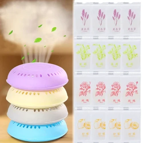 Vệ Sinh Chắc Chắn Làm Mát Không Khí Xông Phòng Hương Thơm Hương Viên Đồ Dùng Phòng Tắm Phòng Ngủ Tủ Quần Áo Nhà Xe Lâu Tươi Tươi Hơn