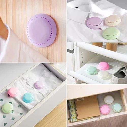Solid Air Freshener Toilet Aromaterapi Duft Varig Deodorant Soveværelse Garderobe Bilskab Hjem Husholdning Luftfrisker