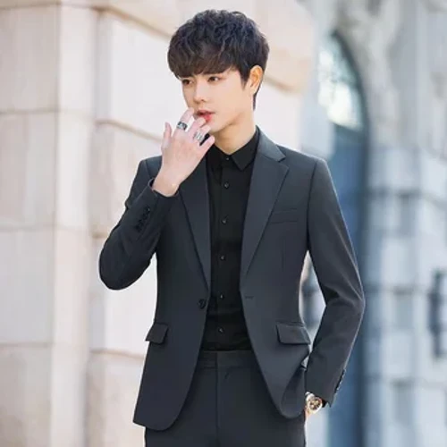 Setelan Linen Baru untuk Pria 3 Buah Kasual Slim Fit Setelan Blazer Rompi Celana Set Formal Prom Tuksedo Pernikahan untuk Pengiring Pria DDP