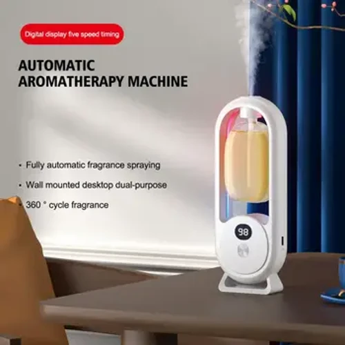 Home Automatic Fragrance Machine Hotel Spray Toilet Deodorization Pambahay na Pabango Machine Air Diffuser na May Digital Display