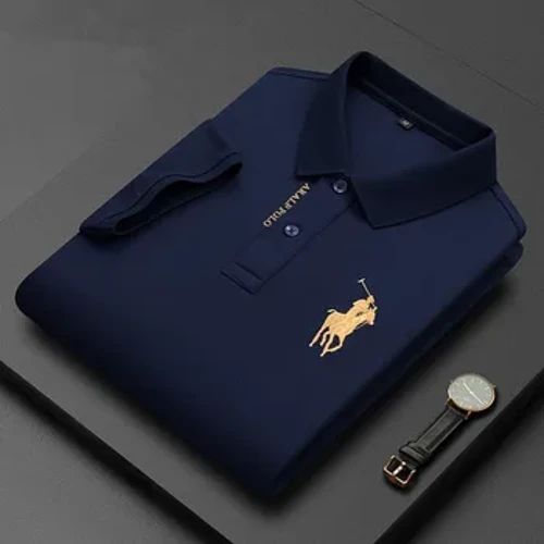 Nagyşlanan erkekleriň arassa pagta popsikle pagta gyzgyn satylýan polo köýnek Tomus täze iş Erkekler üçin tötänleýin dem alýan polo köýnek