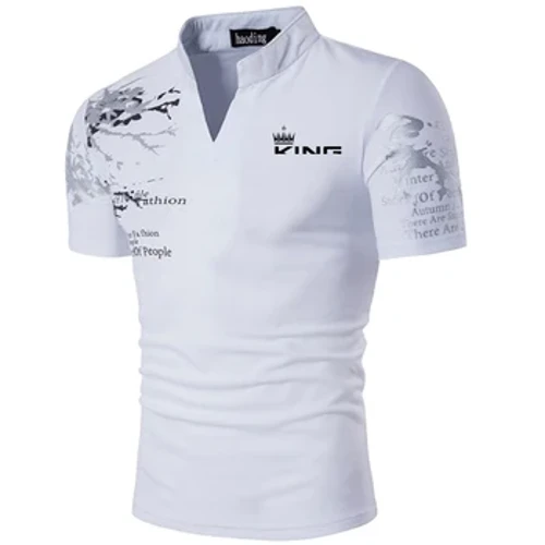 Herr T-shirt Herr Kortärmad T-shirt Tryck T-shirt Nya kläder Sommar Streetwear Casual Mode Herr Toppar