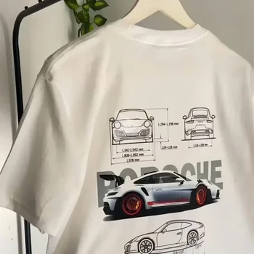 En iyi Seçim Doğum Günü Hediyesi Mükemmellik Asla Sonu GT3-RS Yaz Erkekler Pamuk T Gömlek Moda Tees Rahat 911 Adam kadın Üstleri