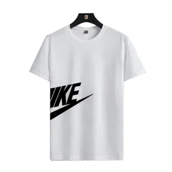 Sommer Neues Rundhals-Kurzarm-T-Shirt für Herren Casual Letter Fashion INS Einfaches großes Rot Gutaussehend und bequem
