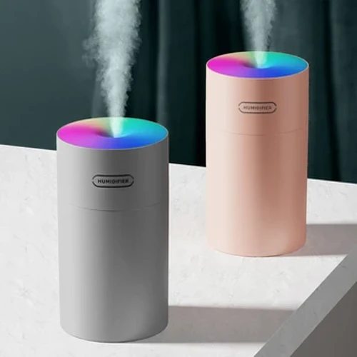 Air Humidifier Air Freshener Oil Diffuser USB MINI 270ML อัลตราโซนิกโรแมนติก Light Mist Maker เครื่องฟอกอากาศน้ำมันหอมระเหยสำหรับรถบ้าน