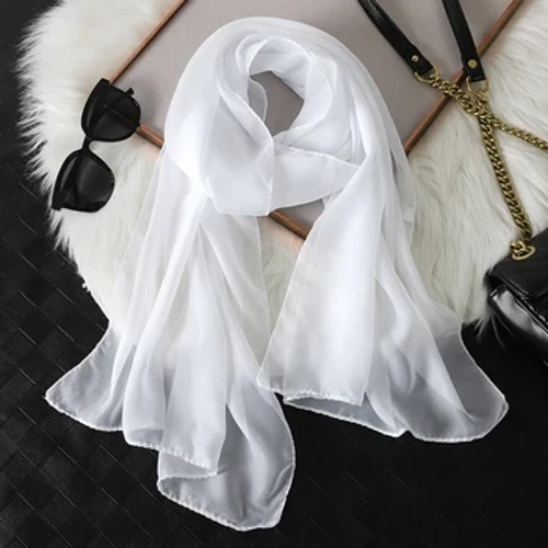 2023 Imfashini Entsha Yasehlobo Abesifazane abanombala ongcolile we-Beach Scarf Silk Shawls Headband Ibhande Lekhanda Labesifazane Lisonga i-Sunscreen Hijab Wholesale