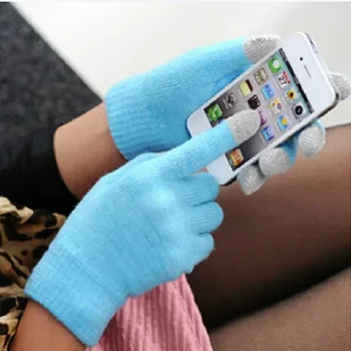 Nové taktické rukavice 2023 Rukavice Eldiven Dotyková senzorická obrazovka Mäkké pletené zimné teplejšie inteligentné pre všetky telefóny Guantes Mujer
