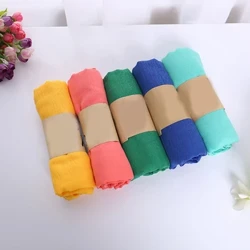 Bufanda larga de lino y algodón de Color caramelo de 180x55cm, bufandas suaves de Color sólido, chales de seda monocromática, nueva bufanda hermosa para regalo para mujer