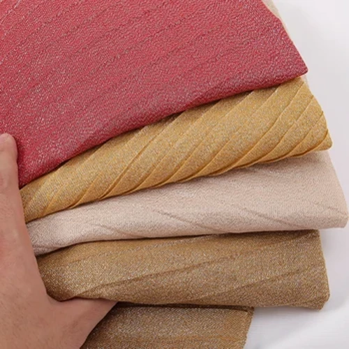 Châle en Lurex uni à paillettes scintillantes, écharpe froissée pour dame, Design classique, bandeau brillant, écharpe à pampilles de couleur unie, Hijab musulman