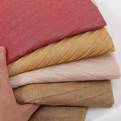 Vanligt Lurex Glitter Shimmer Skrynkla Sjal Scarf Dam Klassisk Design Glänsande Pannband Wrap Enfärgad Tofs Scarves Muslim Hijab