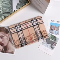 Super měkký klasický zimní šátek Cashmere Feel