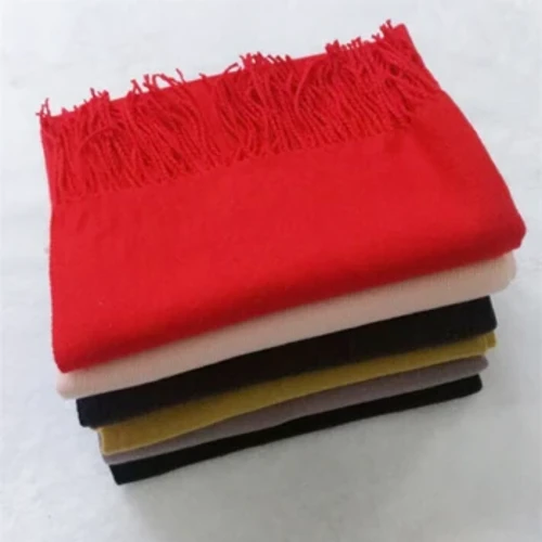 Clássico cores sólidas cachecóis masculino cashmere macio malha listrado cachecol longo borla pescoço mais quente cachecol de inverno 2023 novo