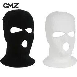 Rolig parodi Bilsäte Huvudbonad Nackstödsöverdrag 3-håls stickad ansiktsmask Sätesöverdrag Bil Creative Seat Dekorationer Tillbehör