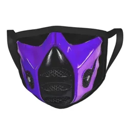 Μωβ For The Kombat Reusable Mouth Face Mask Mortal Kombat Anti Haze Mask Protection Mask Respirator Mouffle