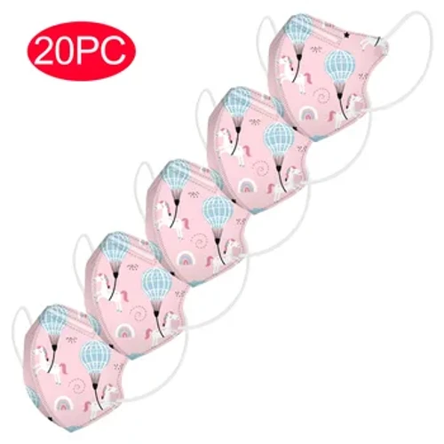 Masc Priontála Cartún Babaí Cosanta Ceithre Chiseal Indiúscartha 3D do Leanaí