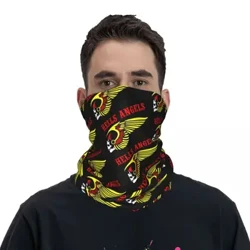 Logo Beic Modur Bandana H-Hells Cool A-Angels y2k Mwgwd Beic Doniol Heicio Gwersylla Balaclafa Gwrth-wynt Mwgwd Tactegol Anadladwy Balaclafa