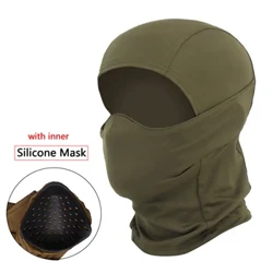 Imaski Yekhanda ye-Balaclava yangaphandle, Imaski ye-Military Tactical, Isesekeli Sokuvikela Isigqoko Somoya, Izifihla-buso ezihlekisayo ze-Airsoft