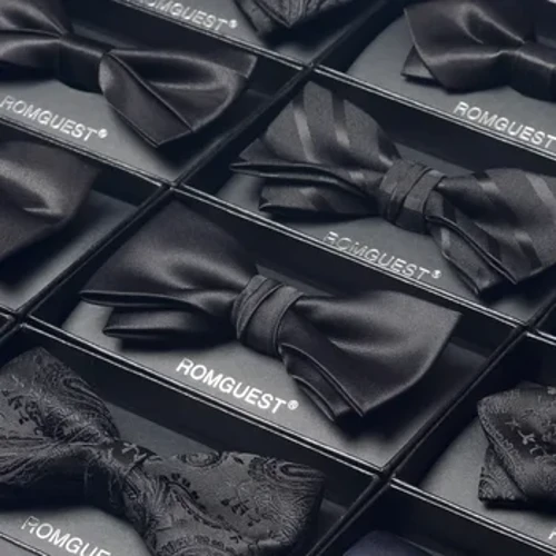 Männer Formal Kleed britesch Duebel Taschen Handduch Set Een Stéck Bogen Këscht Broscht Handduch Handtuch Handduch Bow Tie