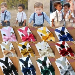 1 stk Elastiske seler med slips New Fashion seler Barn Gutter Jenter med sløyfe Justerbare stropper Tilbehør for barn