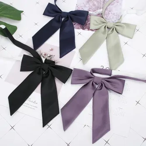 1 Máy Tính Nữ Sinh Viên Bowtie Hoa Cưới JK Chắc Chắn Kinh Doanh Thắt Nơ Bướm Đồng Phục Màu Xanh Cổ Quan Hệ Nữ Skinny cravat