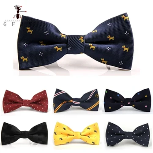 Gyerek divat ingek Bowtie Bowknot kézzel készített fiúk textúra selymes úriember csokornyakkendő -kollokáció gyermek pillangó cravats