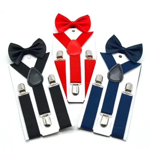 Cóisir Bainise Bowknot Leanaí + Fionraí Strapaí Féileacán Clasaiceach Inchoigeartaithe Cóisir Bainise Páistí Buachaill Leanbh Cúlpháirtí Necktie