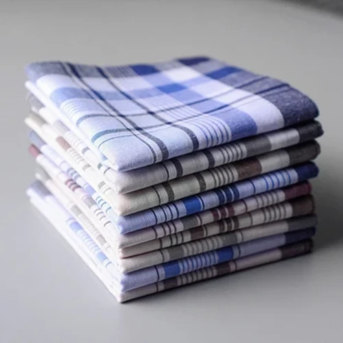 5 dona/lot kvadrat tekis chiziqli ro'molcha erkaklar klassik Vintage cho'ntak cho'ntak paxta sochiq to'y uchun 38 * 38 sm Tasodifiy
