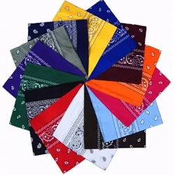 Imfashini Abesifazane I-Bandana Scarf Girls Izingane ze-Punk Square Bandanas Headwear Iduku Iduku le-Bohemian Head Scarf Amabhande asekhanda Izesekeli zezinwele