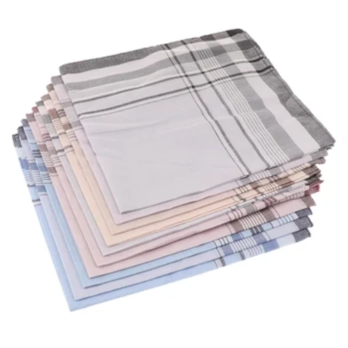 10 mau ʻāpana pulupulu palupalu ʻoluʻolu lima lima kanaka 38cm Pattern Square Hankies