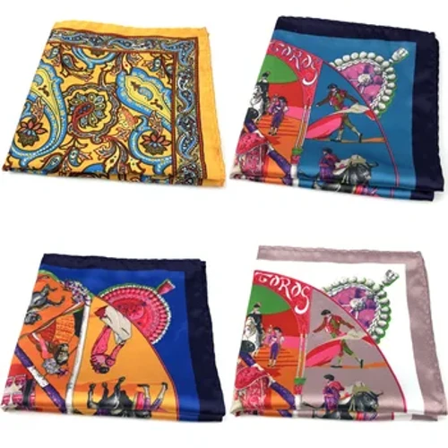 Pánský oblek Kapesní ručník 23*23CM Kapesníčky s potiskem Malé čtvercové retro britské korejské šaty Hanky