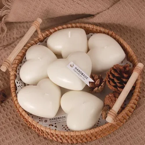 Yurak shaklidagi silikon qolip DIY sevgi shamlari aromaterapiya qo'lda ishlangan sovun 3D gips kristalli Uv epoksi qatronlar sham qoliplari uy dekoratsiyasi