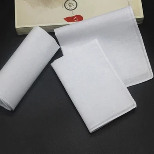 Kashtado'zlik galstuk bo'yoqli kvadrat ro'molcha Ayol Erkak janob oq paxta ro'molcha kvadrat ro'mol
