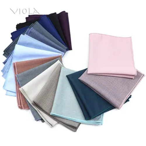 Sợi tre Nóng Cát Xám Bụi Xanh Hồng Xanh Dương Chống nhăn Chắc Chắn Khăn Tay Nam Hàng Ngày Áo Sơ Mi Túi Vuông Tặng phụ kiện
