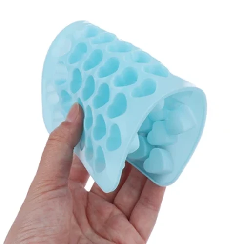 1Pc Kleine Liefde Hart Siliconen Mal Kan Formulieren Voor Kaars Maken Kit Diy Hart Mousse Cake Chocolade Bakvorm party Geschenken