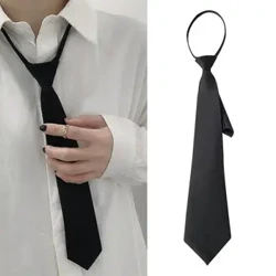 Cravate unisex, retro, mătăsoasă, cu gât îngust, papion pentru femei, subțire, netedă, stil coreean, simplă, elegantă, asortată, la modă, pentru studenți