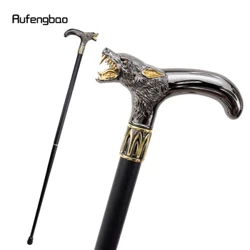 Kuldne must hundipea, hammustav jalutuskepp, mood, dekoratiivne jalutuskepp, härrasmees, elegantne jalutuskepp, 93 cm