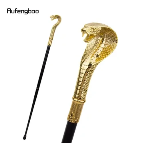 Kuldne luksuslik käepidemega moodne jalutuskepp peo jaoks Dekoratiivne jalutuskepp Elegantne jalutuskepp Crosier Knob 93 cm