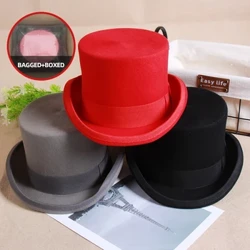 2024 Len Dẹt Người Mũ Thời Trang Fedora Đa Năng Ảo Thuật Gia Mũ Quý Ông Trụ Dây Đeo Phong Cách Khoa Học Viễn Tưởng Mũ Màu Đen Sang Trọng 55575961