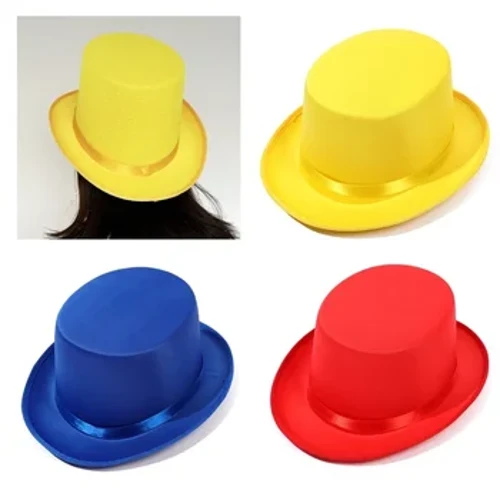 Chapeau universel pour messieurs magiciens carnavals chapeau épaissir chapeau haut de forme pour messieurs rassemblement décontracté