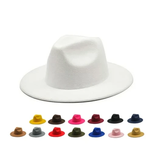 Pălărie Fedora pentru femei, toamnă iarnă, de lux, bărbați, pălării de sus, la modă, nuntă formală, decorați negru, verde, alb, șapcă Panama.