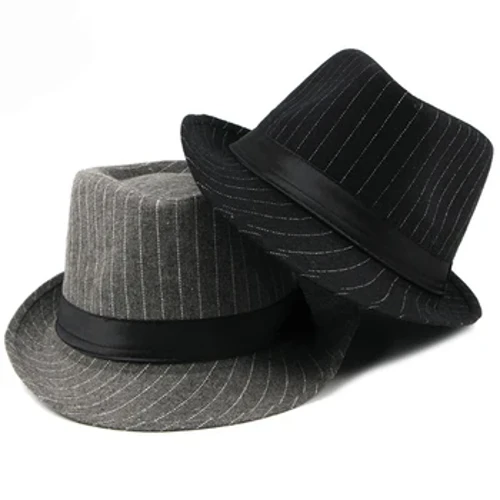 Periodo di primavera e autunno Nuovo cappello a cilindro britannico maschi