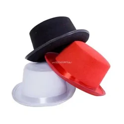 Người Lớn Trẻ Em Màu Mũ Ảo Thuật Gia Mũ Dành Cho Ảo Thuật Gia Trang Phục Biểu Diễn Vở Nhạc Kịch Mái Vòm Dẹt Mũ
