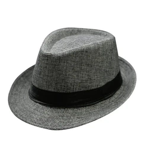 Zomer Fedora Hoed voor Mannen Modieus Elegant Vintage Zwarte Vrouwen Wit Rode Rand Jaren 1920 Panama Top Jazz Strand Unisex Klassieke Cap