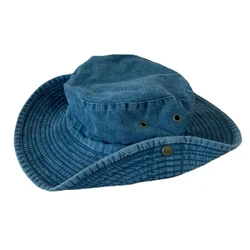 Cotwm Clasurol Ymyl Eang Het Bwced Merched Merched Het Bwced â Hat Haul Llinynnol Trendy Unisex Ysgafn Boonie Teithio Awyr Agored